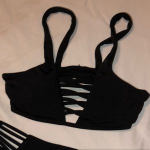 Black bathing suit